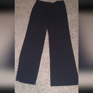 Women's Ann Taylor Loft Pants Size 0 Color Black Stretch Business Boss Lady...